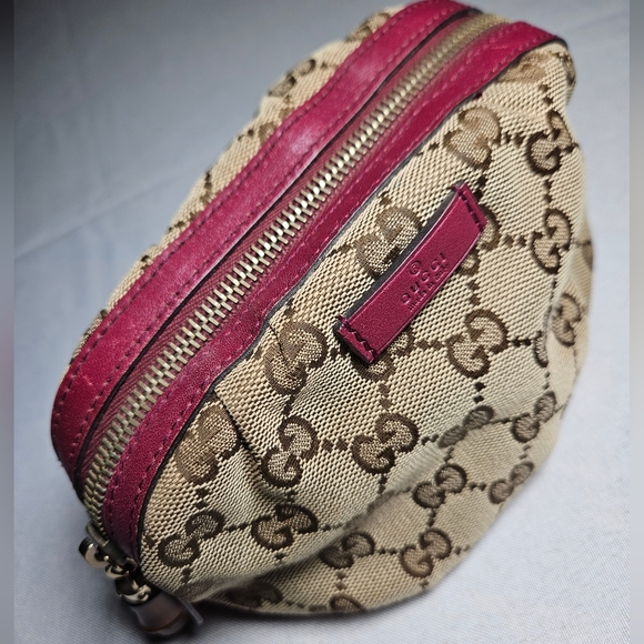 SOLD GUCCI GG Bamboo Pouch/Clutch Bag - Picture 2 of 14